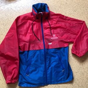 80s K-Way x Molson Canadian Zip-Up Jacket